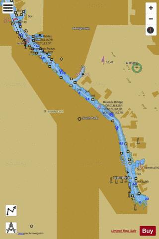 CONTINUATION OF DUWAMISH WATERWAY Marine Chart - Nautical Charts App