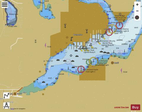 SINCLAIR INLET Marine Chart - Nautical Charts App