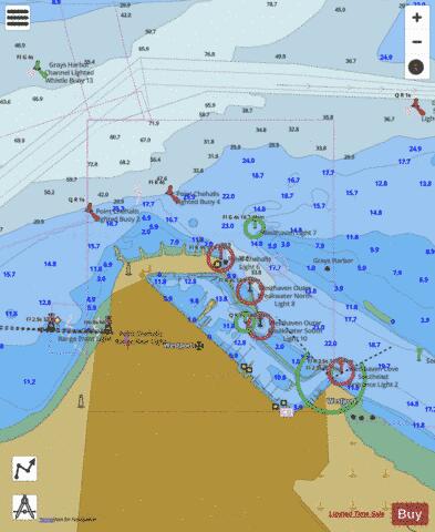 WESTHAVEN COVE Marine Chart - Nautical Charts App