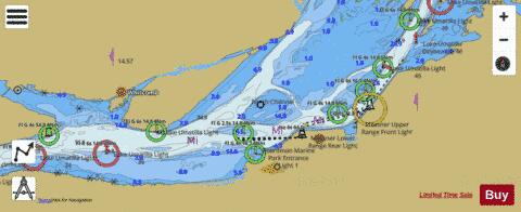 COLUMBIA RIV ALDERDALE-BLALOCK ISL Marine Chart - Nautical Charts App