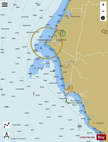 PORT ORFORD TO CAPE BLANCO Marine Chart - Nautical Charts App