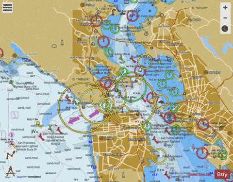 SAN FRANCISCO ENTRANCE Marine Chart - Nautical Charts App
