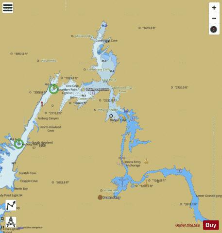 LAKE MEAD Marine Chart - Nautical Charts App