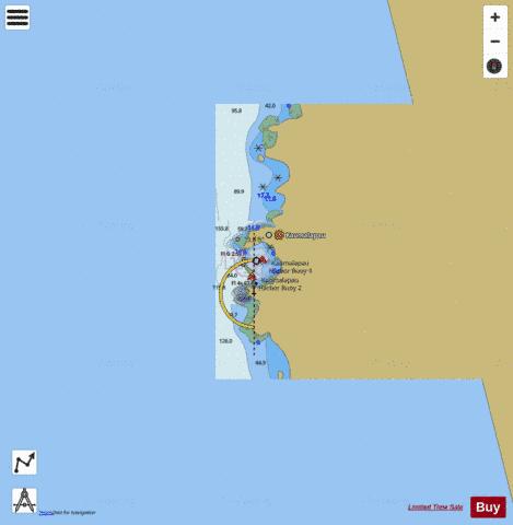KAUMALAPAU HARBOR Marine Chart - Nautical Charts App