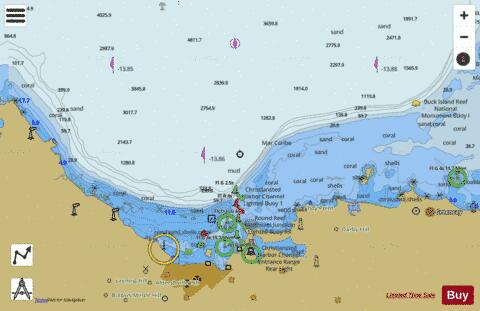 CHRISTIANSTED HARBOR Marine Chart - Nautical Charts App