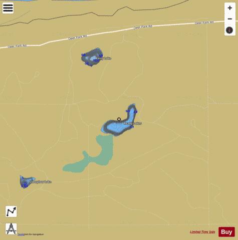 Ready Lake depth contour Map - i-Boating App