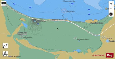 Roxbury Pond  No. 2 depth contour Map - i-Boating App
