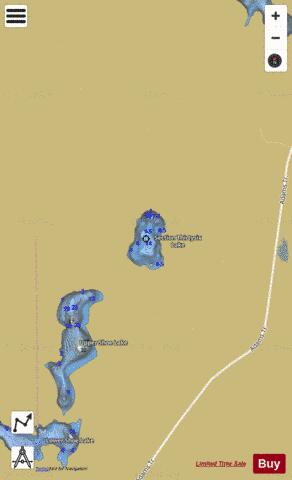 Section 36 Lake depth contour Map - i-Boating App