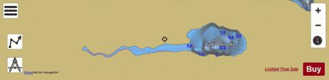 East Otter Lake depth contour Map - i-Boating App