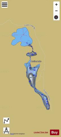 Antilon Lake depth contour Map - i-Boating App
