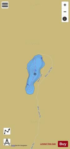 Bear Lake A depth contour Map - i-Boating App