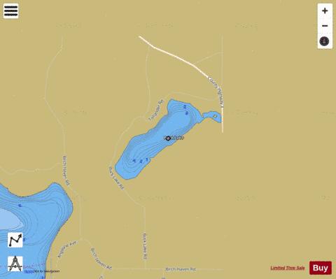 Buck depth contour Map - i-Boating App