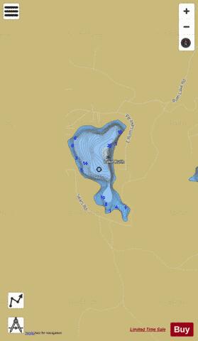 Lake Ruth depth contour Map - i-Boating App