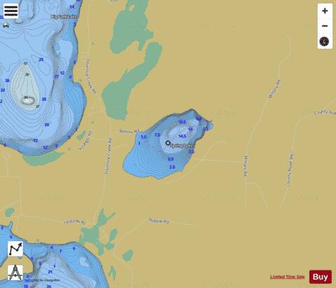 Spring Lake G depth contour Map - i-Boating App