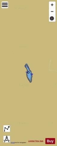 Kissiwick lake depth contour Map - i-Boating App