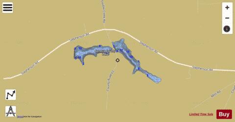 Geneva County Public Fishing Lake depth contour Map - i-Boating App