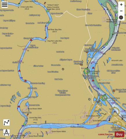 Lower Mississippi River section 11_502_837 depth contour Map - i-Boating App