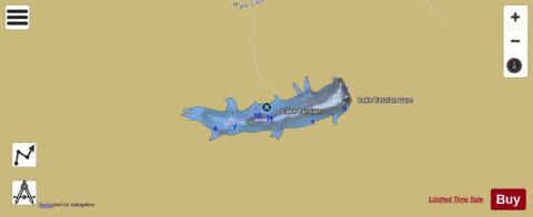 Lake Tarzian depth contour Map - i-Boating App