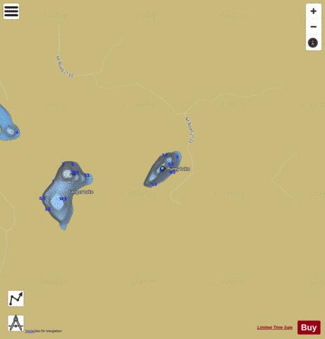 Purdy Lake depth contour Map - i-Boating App