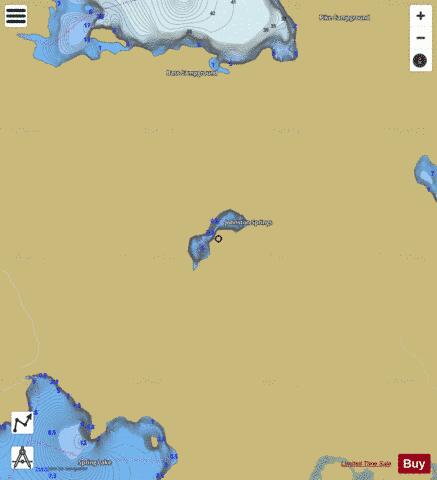Johnston Springs depth contour Map - i-Boating App