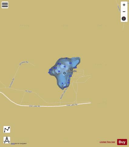 Ready Lake depth contour Map - i-Boating App