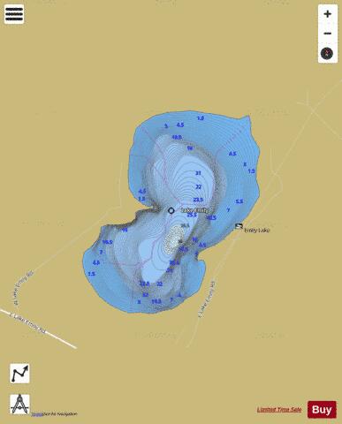 Emily, Lake depth contour Map - i-Boating App
