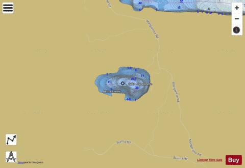 Manganese, Lake depth contour Map - i-Boating App