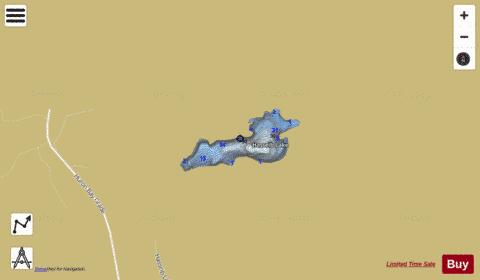 Hasseib Lake depth contour Map - i-Boating App