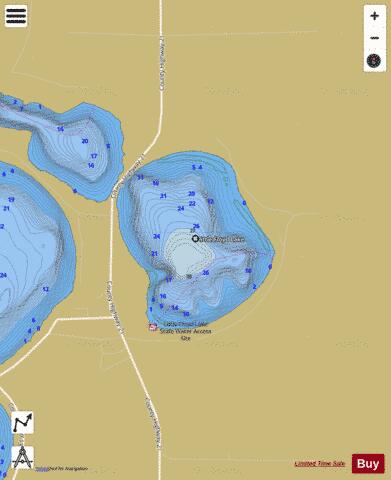Little Floyd depth contour Map - i-Boating App