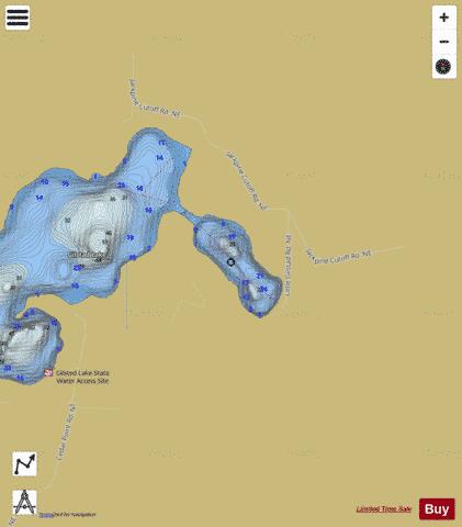 Little Gilstad depth contour Map - i-Boating App
