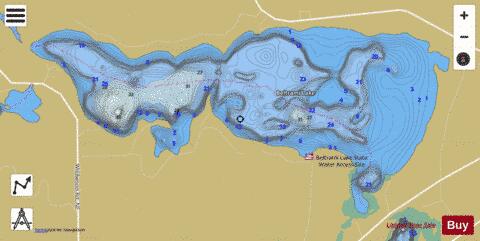Beltrami depth contour Map - i-Boating App