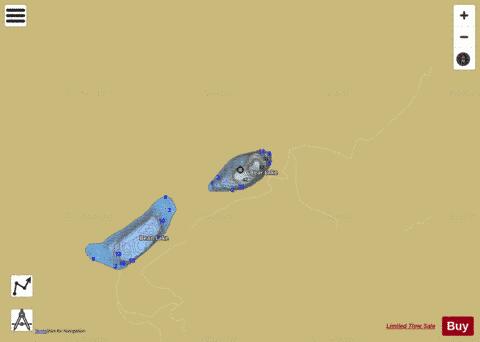 Bear depth contour Map - i-Boating App