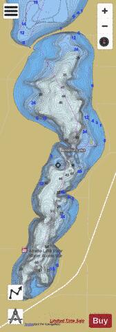 Amelia depth contour Map - i-Boating App