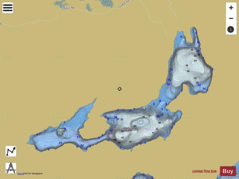High depth contour Map - i-Boating App