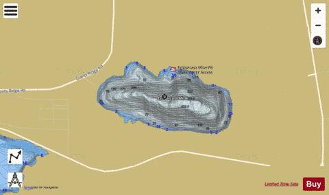 Sabin (Embarrass Mine) depth contour Map - i-Boating App