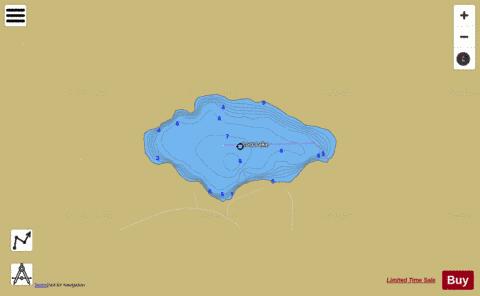 Lost depth contour Map - i-Boating App