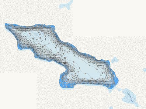 Loiten depth contour Map - i-Boating App