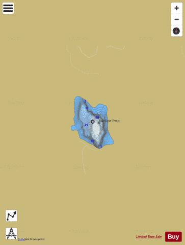 Van Lake depth contour Map - i-Boating App
