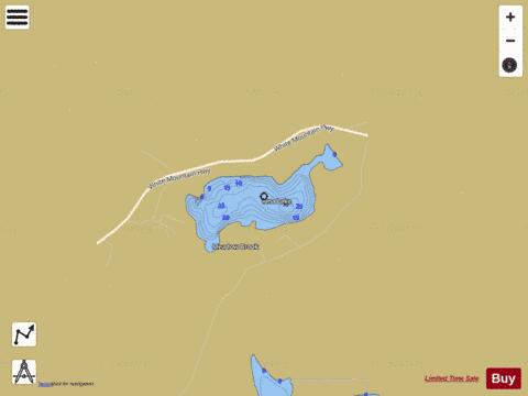Iona Lake depth contour Map - i-Boating App