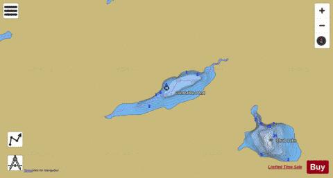Constable Pond depth contour Map - i-Boating App