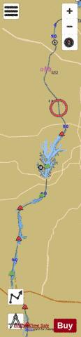Tennessee-Tombigbee Waterway mile 385 to mile 444 Marine Chart - Nautical Charts App