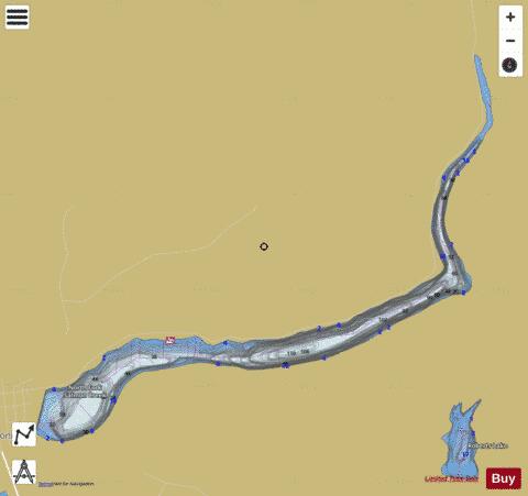 US_WA_17020006001195 depth contour Map - i-Boating App