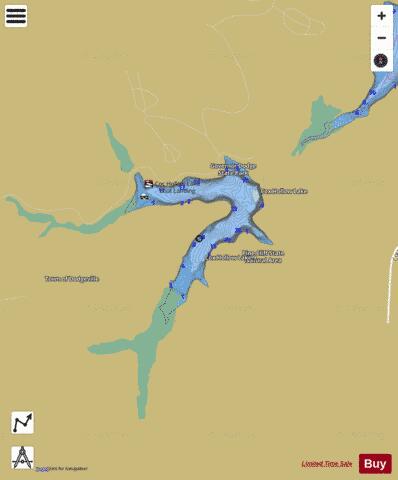 Cox Hollow Lake 9 depth contour Map - i-Boating App