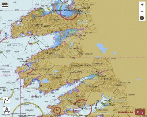 Ireland - Loughs in Kerry Marine Chart - Nautical Charts App