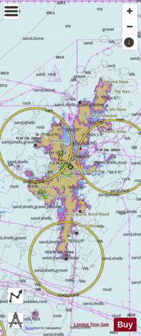 Scotland - Shetland Islands Lochs Marine Chart - Nautical Charts App