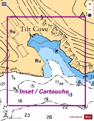 TILT COVE Marine Chart - Nautical Charts App - Satellite