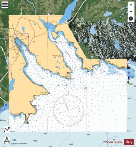 GREAT ST. LAWRENCE HARBOUR Marine Chart - Nautical Charts App - Satellite
