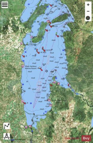 RED RIVER/RIVI�RE ROUGE TO/� GULL HARBOUR,NU Marine Chart - Nautical Charts App - Satellite