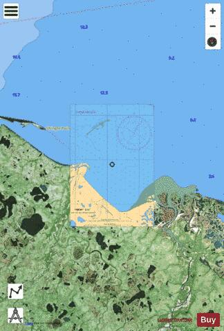 TRENT BAY Marine Chart - Nautical Charts App - Satellite