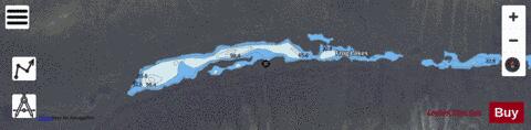 Frog Lakes depth contour Map - i-Boating App - Satellite